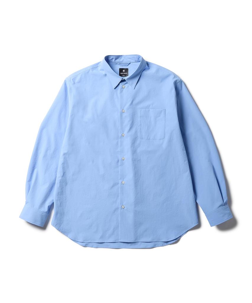 Snow Peak New Standard Utility Shirt Tops Shirt Long Sleeve LIGHT BLUE M NSD-SH-26SU001 Men's Women's