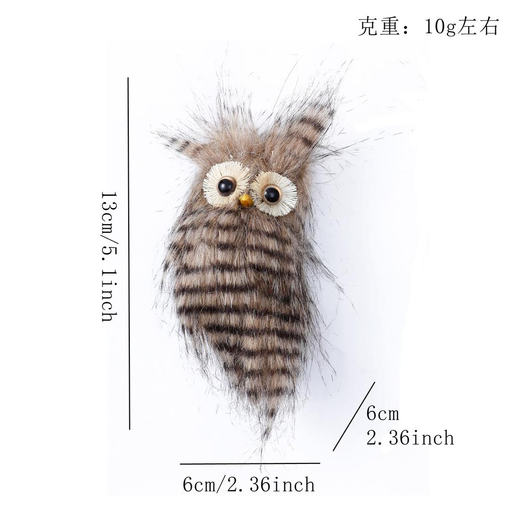 Owl Christmas Tree Pendant Cartoon Owl Pendant Halloween Hanging Decorations Creative Holiday Gifts Party DIY Supplies