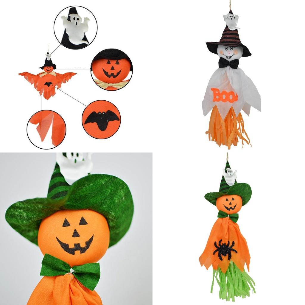 Colorful Halloween Pumpkin Hanging Decor Wall Ornaments For Party Props