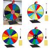 Gioco Ruota della Fortuna per Bambini con Superficie Scrivibile e Penna 30cm Attività Divertente Indoor