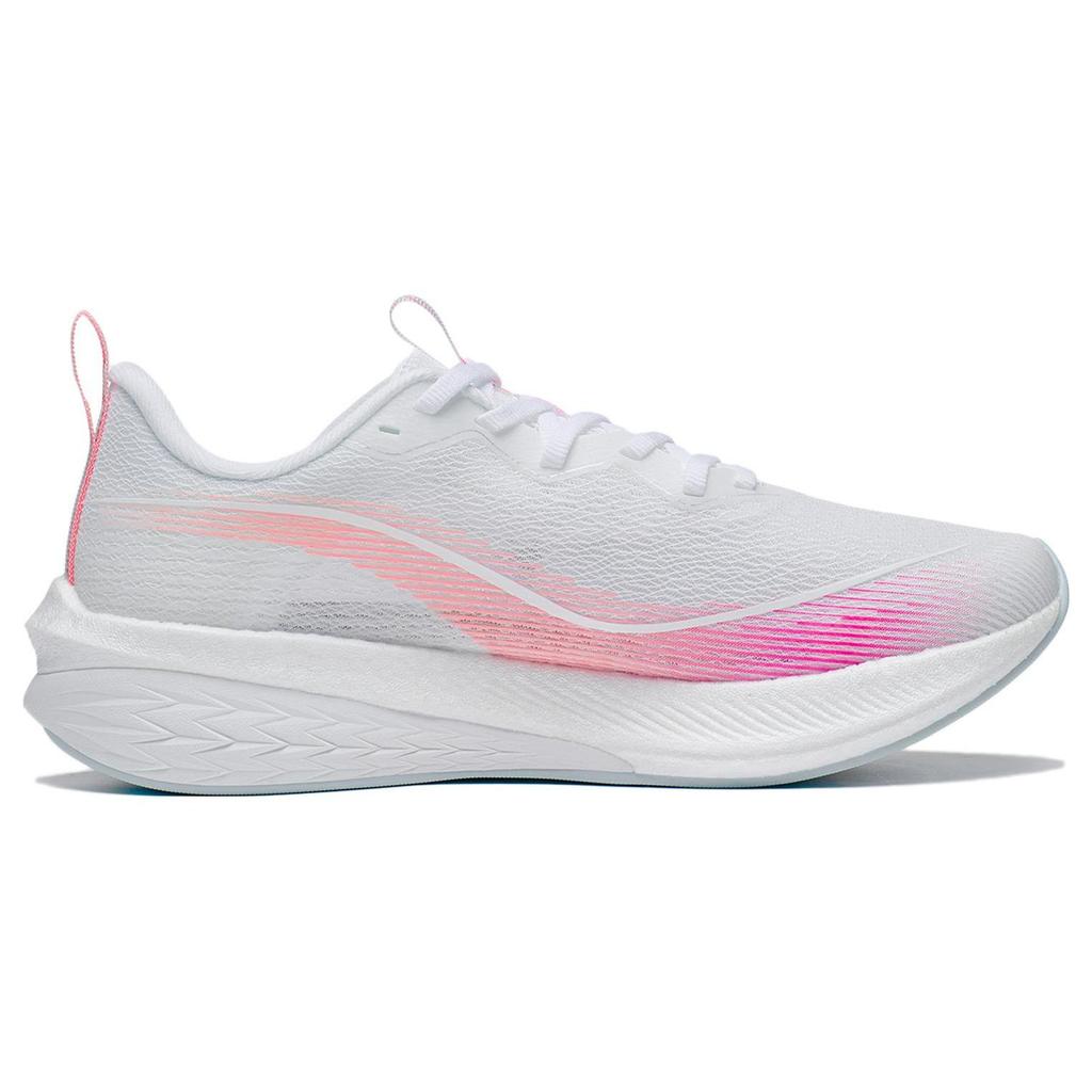 Li Ning Red Hare 6 Pro Slip Resistant, Abrasion Resistant, Breathable Low Top Sprint Running Shoes Men's White ARMT013-10