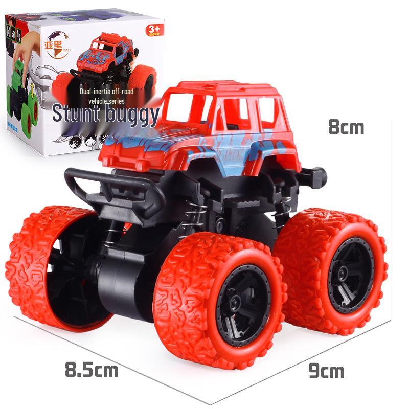 Kids' Inertial Excavator Toy Car: Off-Road Vehicle for Boys, Perfect for Small Gifts and Night Markets