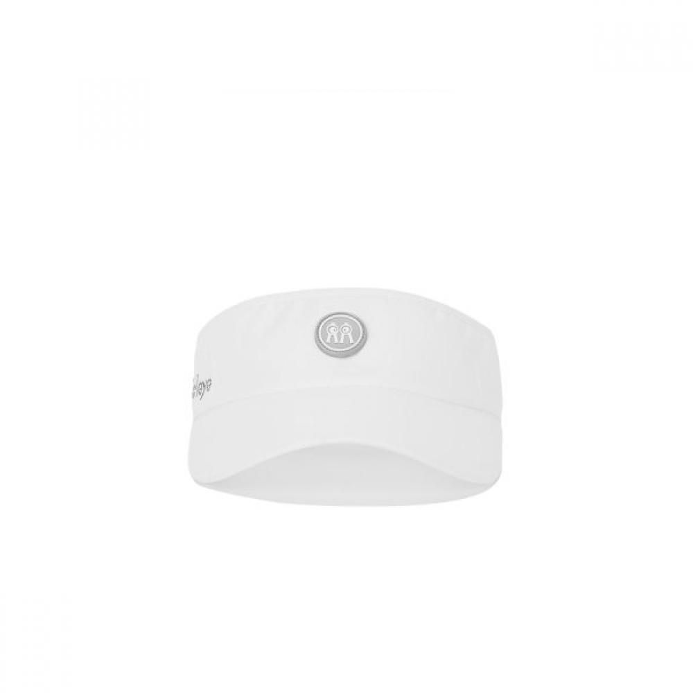 Rolling Rollie Metallic White Visor FREE
