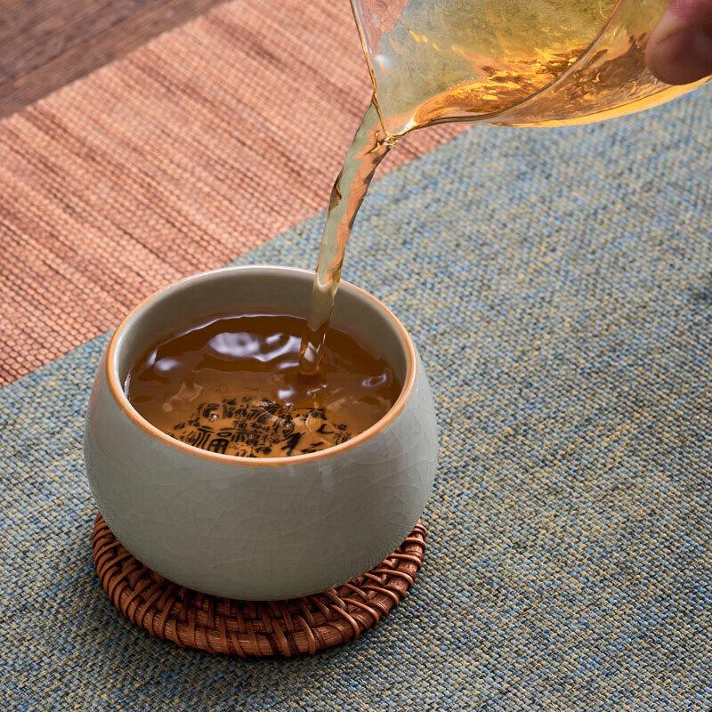 Chinese Style Gold-Inlaid Jade Ru Kiln Ceramic Master Tea Cup