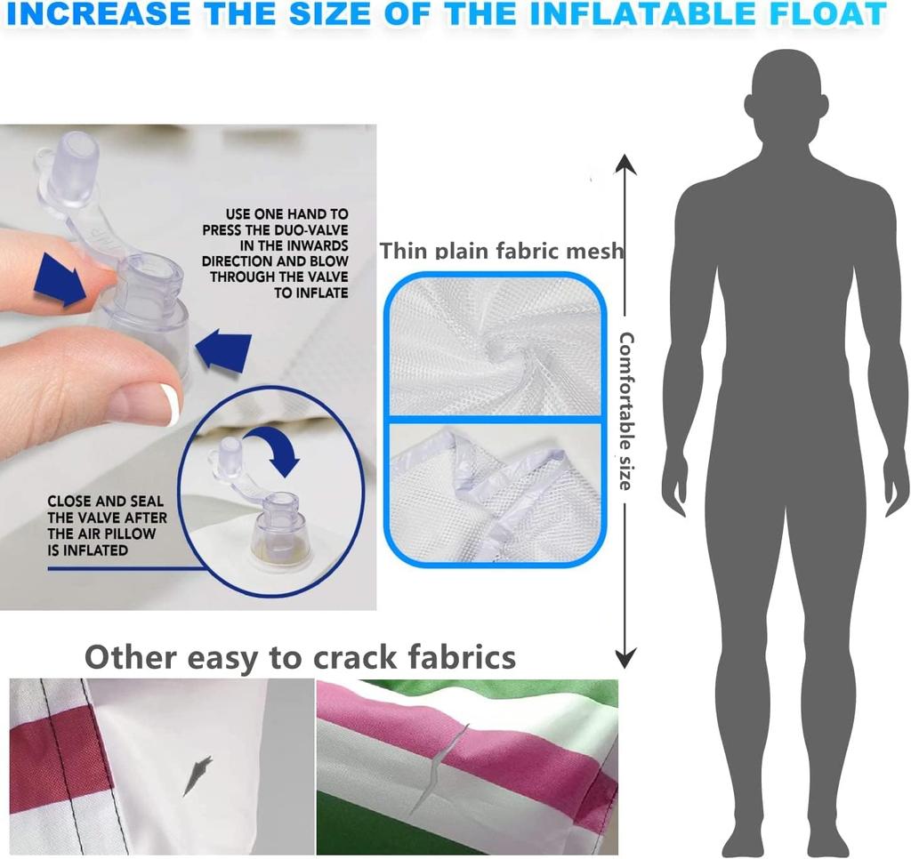 Foldable Water Inflatable Hammock, Sofa, Floating Bed, Summer Backrest, Floating Drainage, Lounge Chair, Swimming Pool Party