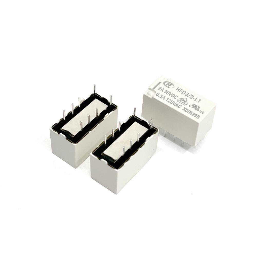HONGFA Signal Relay HFD3/5-L1, Single Coil Latching, 3V, 2A Load Capacity