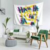 Michaels Laugh The Magnus Archives Tapestry Decoration Art Aesthetic Tapestries for Living Room Bedroom Wall Cloth Wall Hanging