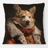 Renaissance Animal Painting Tiger Leopard Lion Deer Cow Goat Print Cushion Cover Home Decorative Pillow Case