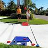 Outdoor Sandsack-Wurfspiel-Set Tragbares Cornhole-Spiel Faltbare Hof-Wurfspiele Camping Mannschaftssportarten Geschenk für Erwachsene und Kinder