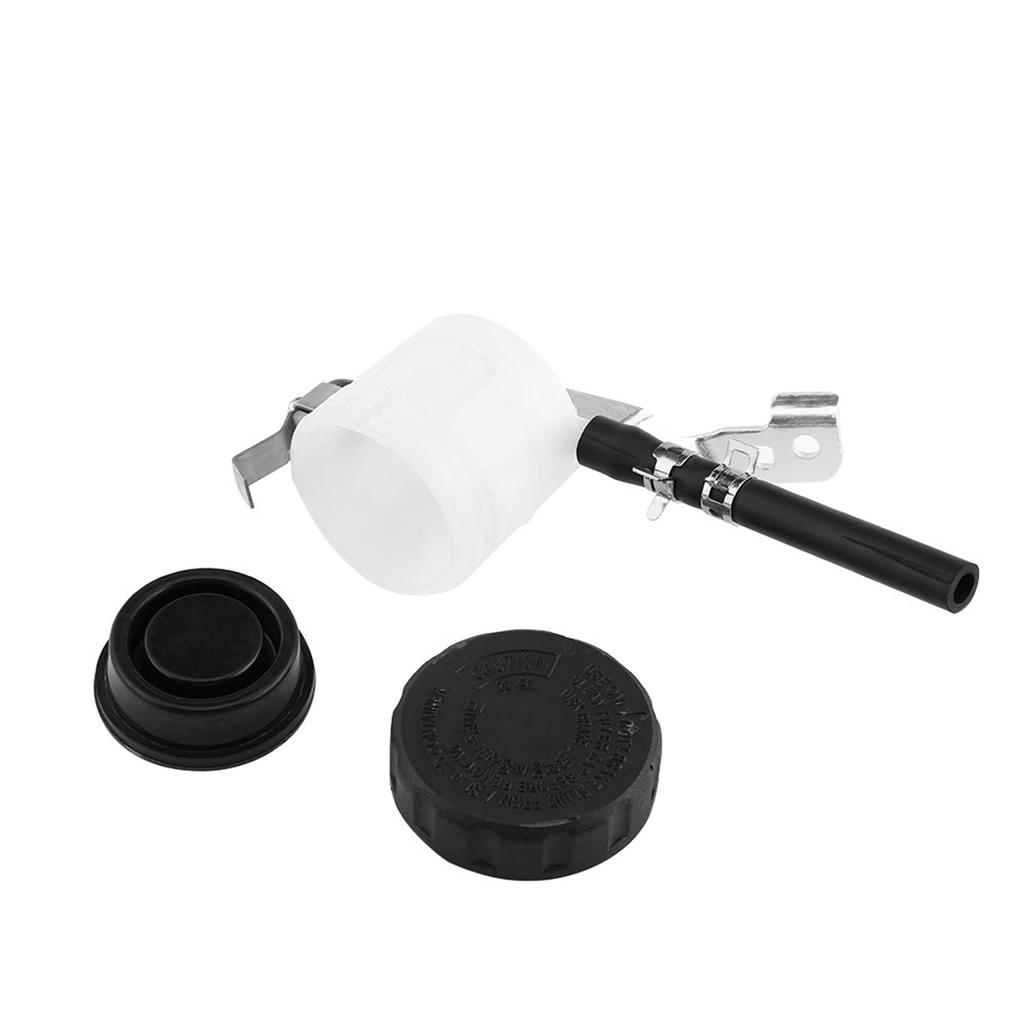Brake Master Cylinder Oil Reservoir Fluid Bottle W Bracket for Suzuki SV650 0309 SV100S 0307