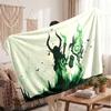 Warm Flannel BlanketWorld of Warcraft Soft Cozy Throw Blanket for Bedroom Couch