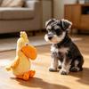 Pet Toy Cartoon Toucan Shape Plush Dogs Food Dispensing Toy with Sound Feature Bite-Resistant Relieves Boredom Pet Enrichment
