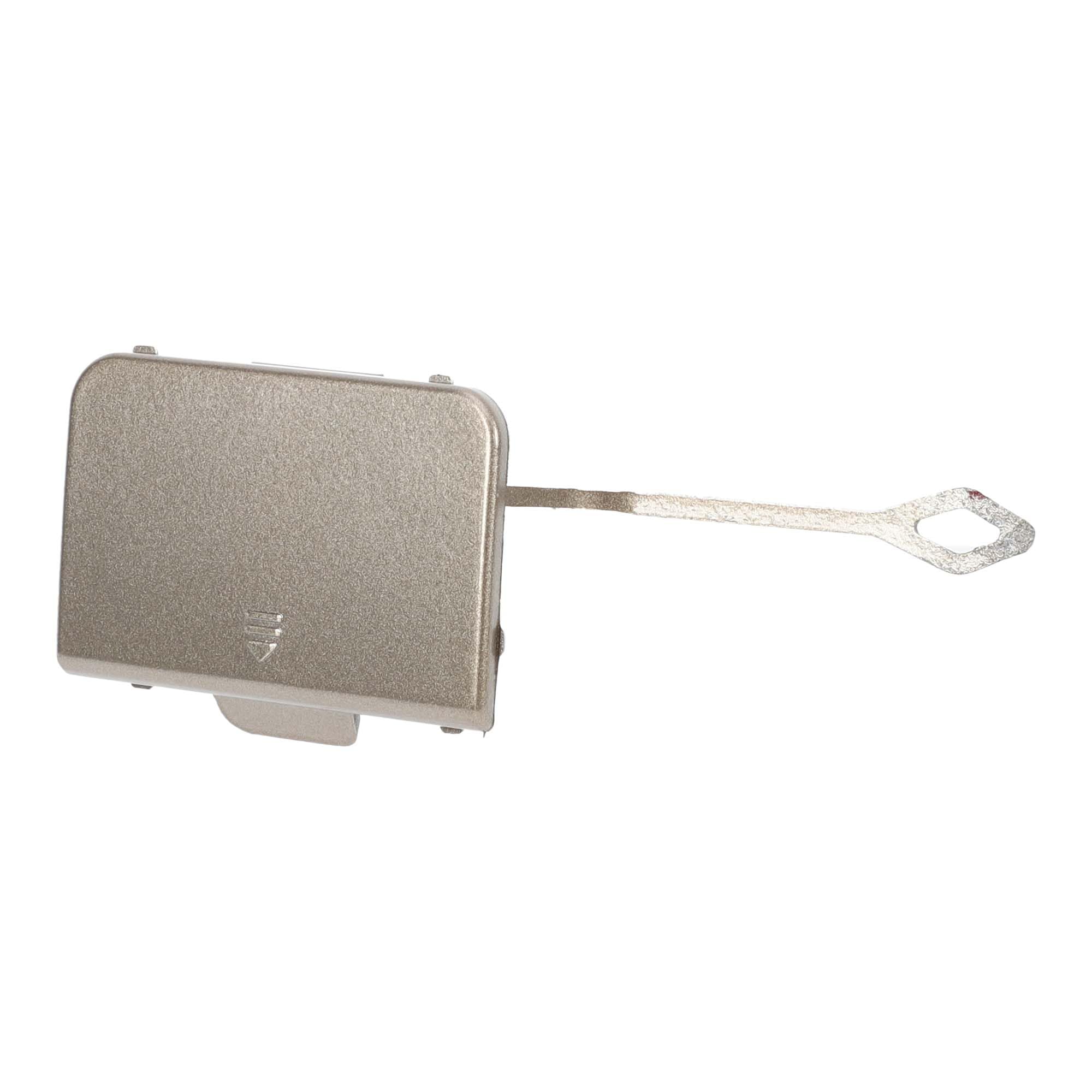 

ACROPIX Pearl Beige Front Right Passenger Car Bumper Tow Hook Cover Cap A2048850124 for W204 Mercedes/Benz C-Class Sedan/Touring 2007-2010 (1 Piece)