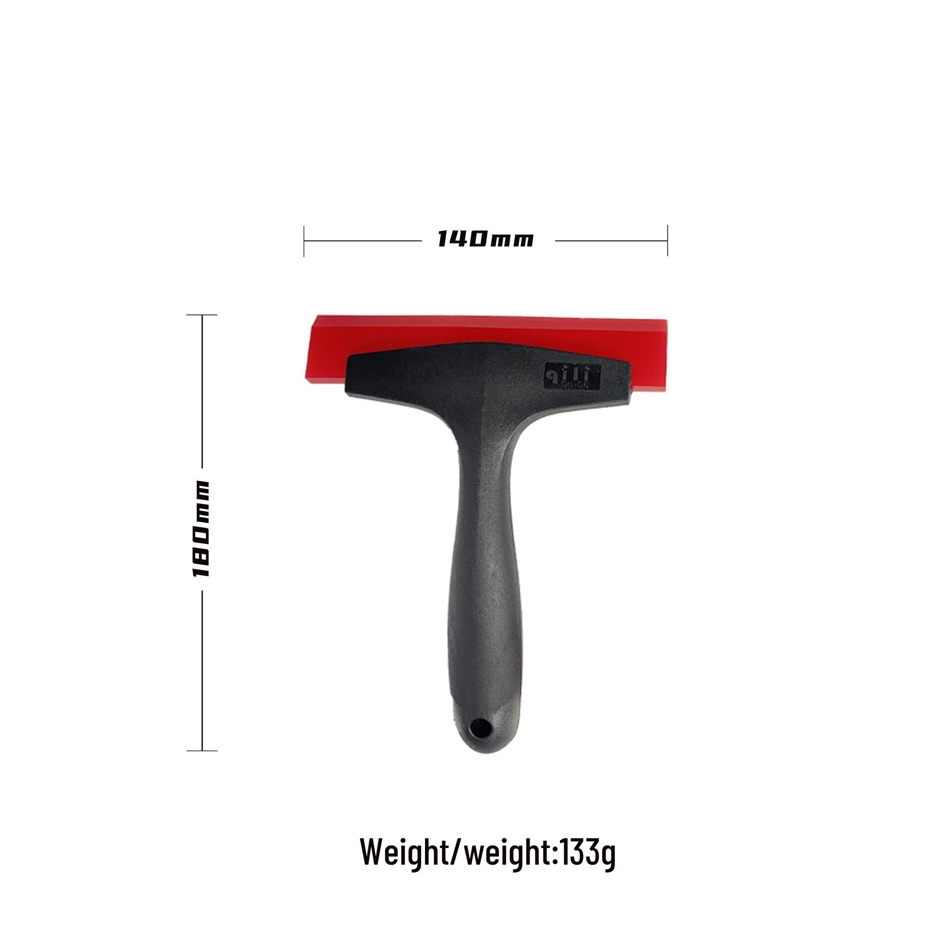 

Cowhide Scraper for Window Film and Glass Cleaning красный