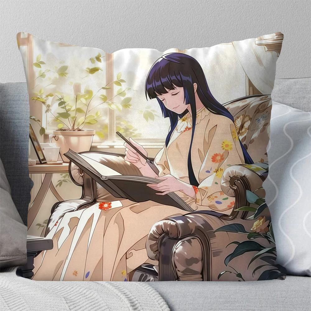1PC Xiao Xun Er Animation Fights Through The Heavens Pillow Case Square Pillow Bedroom SofaCar Living Room Home Decoration 40X40