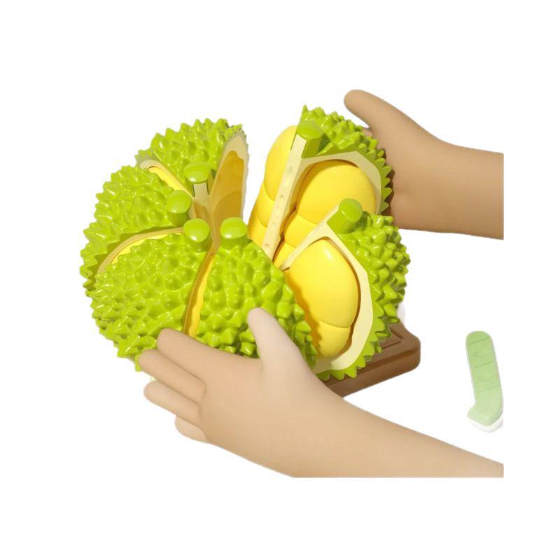 Kids' Pretend Play Fruit & Vegetable Cutting Set with Peelable Storage