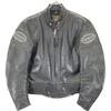 VANSON BLACK MANX SINGLE RIDER'S JACKET Jacket 42 blackUsed