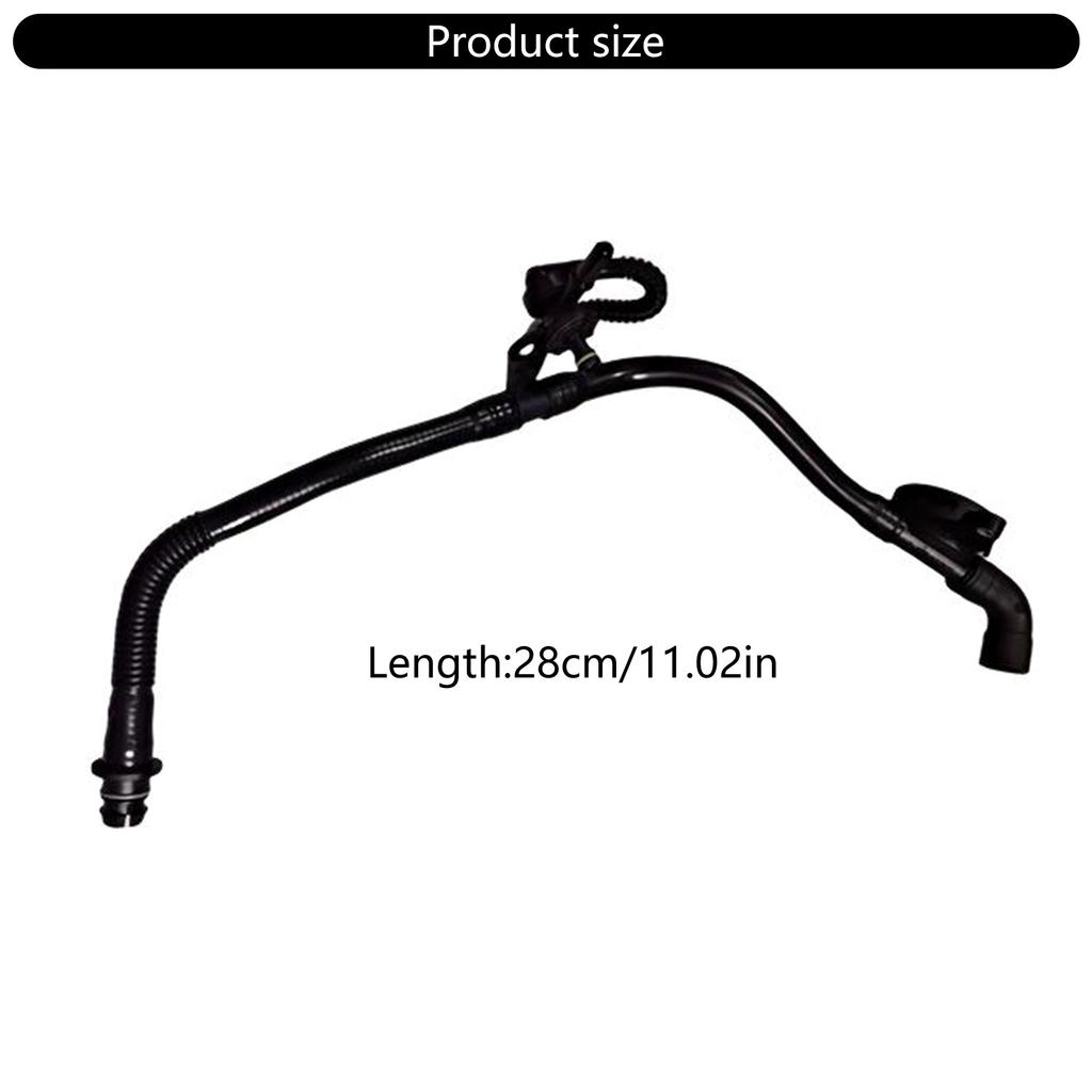 Direct Fit Ventilation Hose Replacable For E/C/V Class Vehicles Durably ABS Material Tool Free Installation