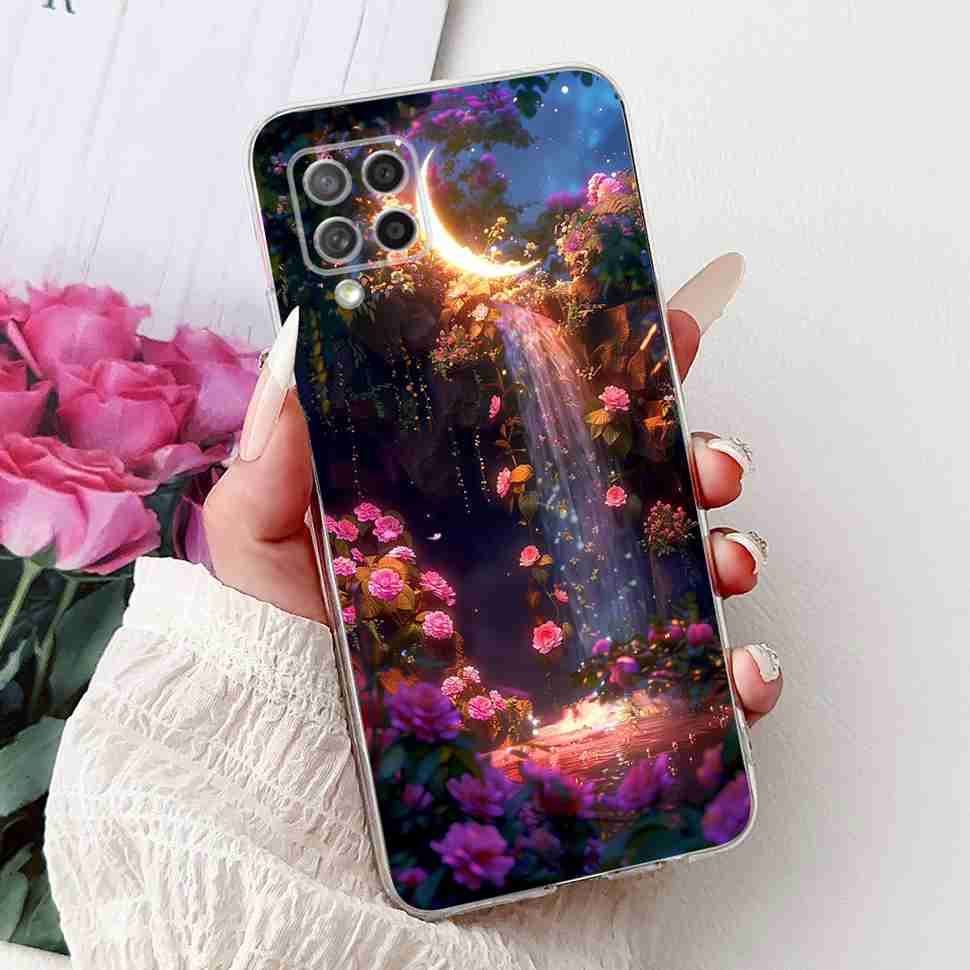 For Samsung Galaxy A42 5G Case Popular Pattern Flowers Soft Silicone TPU Cover For Samsung a42 A42 6.6" SM-A426B Fashion Shell
