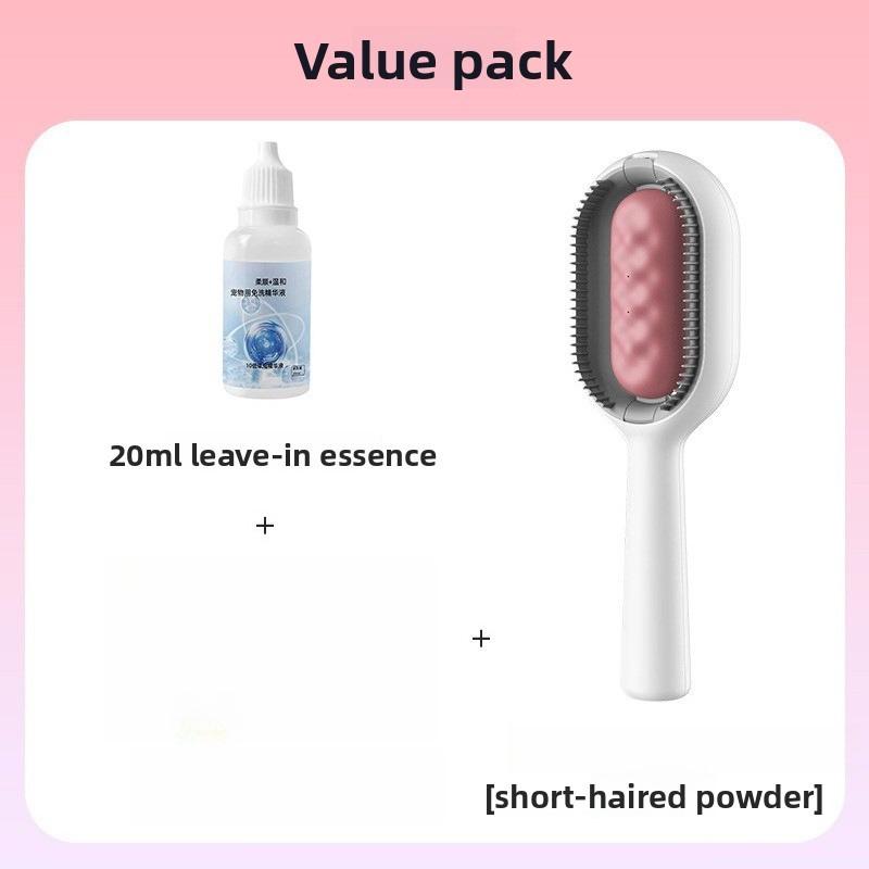 Dog Massage Comb Pet Cleaning Remove Hair Comb Cat Wipes Comb Sticky Dog Float Hair Cat Pet Beauty Gift Cotton Towel Essence