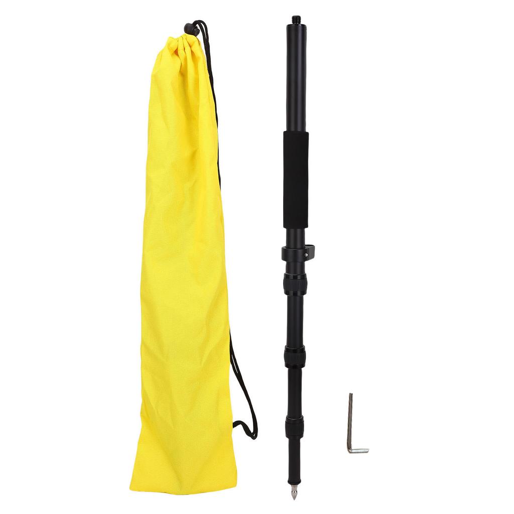 Teleskopische GPS Rover Stange Aluminiumlegierung Genau Libelle Stabile Struktur 1,5 m Landvermessung RTK