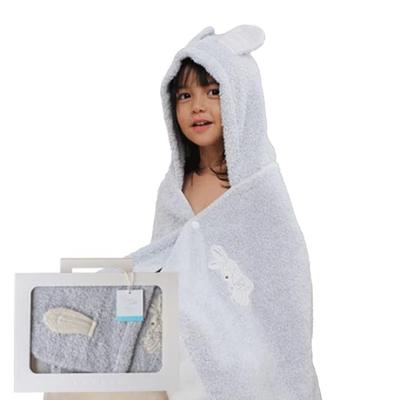 Chouette Gift Box Hooded Bath Towel Imabari Towel Brand Certified Product Baby Blanket Kids Towel Bath Towel Pool Towel Swaddle Birth Birth