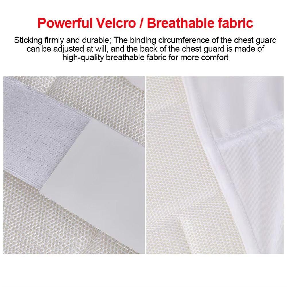 Adjustable Taekwondo Protector Vest Heavy Punching Karate Chest Protective Adults Kids