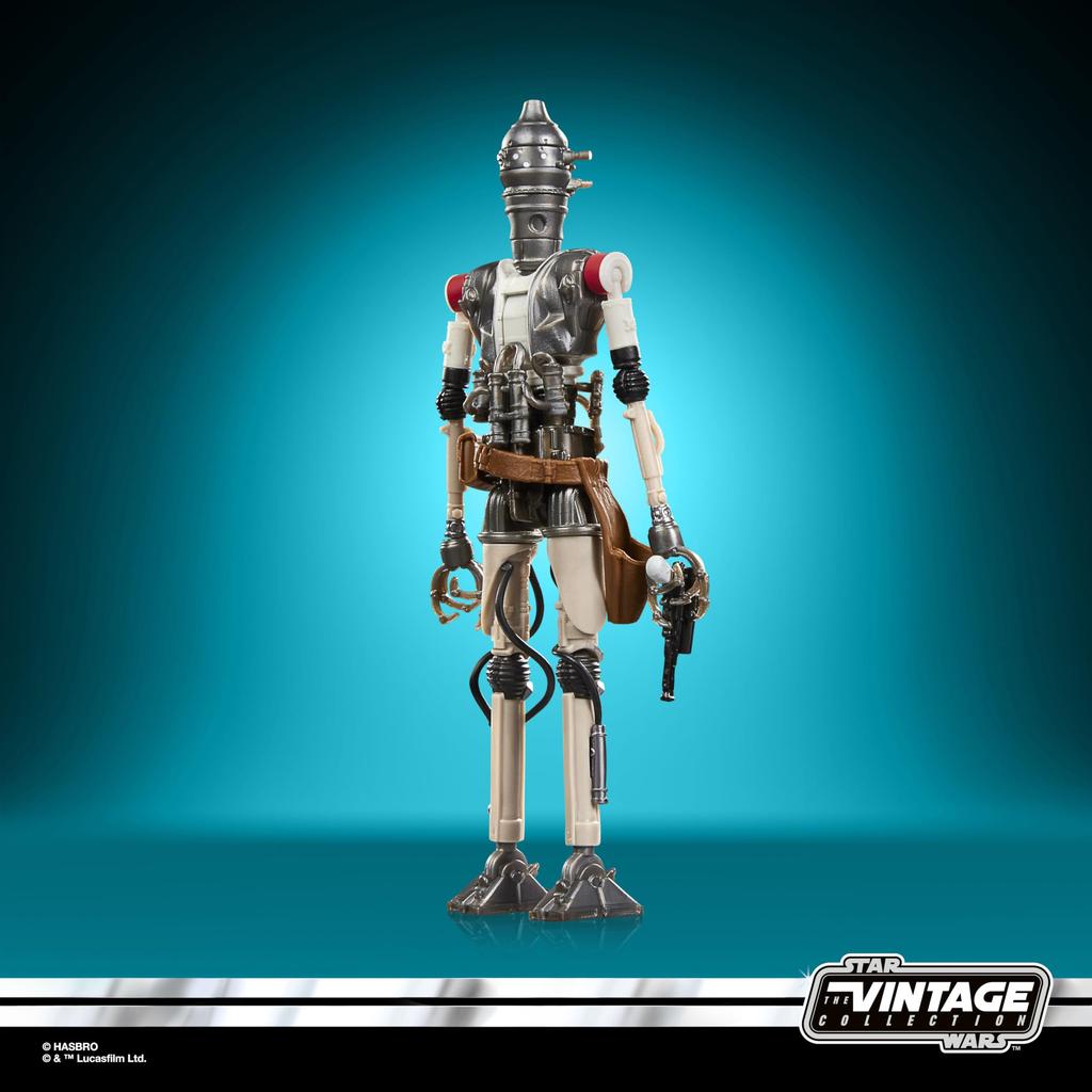 Hasbro STAR WARS Vintage Collection Mandalorian IG-11 (Sheriff of Nevarro) Premium 9.5 Cm Collectible Action Figure G2619 (Authentic)