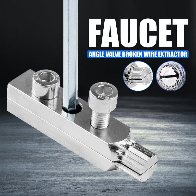 Wire Stripping Screw Puller Faucet Angle Valve Broken Wire Extractor Tap Reverse Wire Water Pipe Broken Pipe Screw Extractor