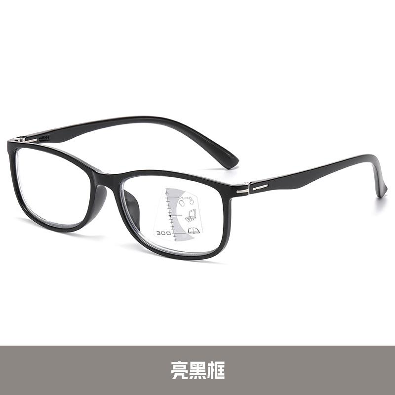 Sensitive Discoloration Asymptotic Multi-Focus Reading Glasses Anti-Blue Light Far And Near Dual-Purpose High Definition Flat Glasses Reading Glasses