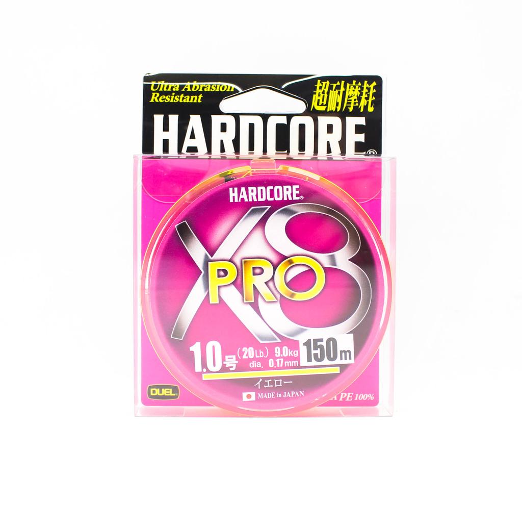Yo Zuri Duel Super Braid 8 Tresse PE 300m - 23kg (PE 3, 0.30mm) Multi Couleur - Neuve