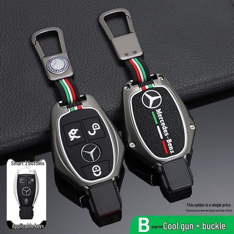 Mercedes-Benz E300L Key Case for E200/C260/A200L/GLC/GLE/GLA/C200 Models