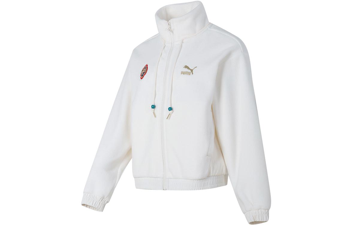 PUMA Velvet feel Coat Women s White 625838-65 XL
