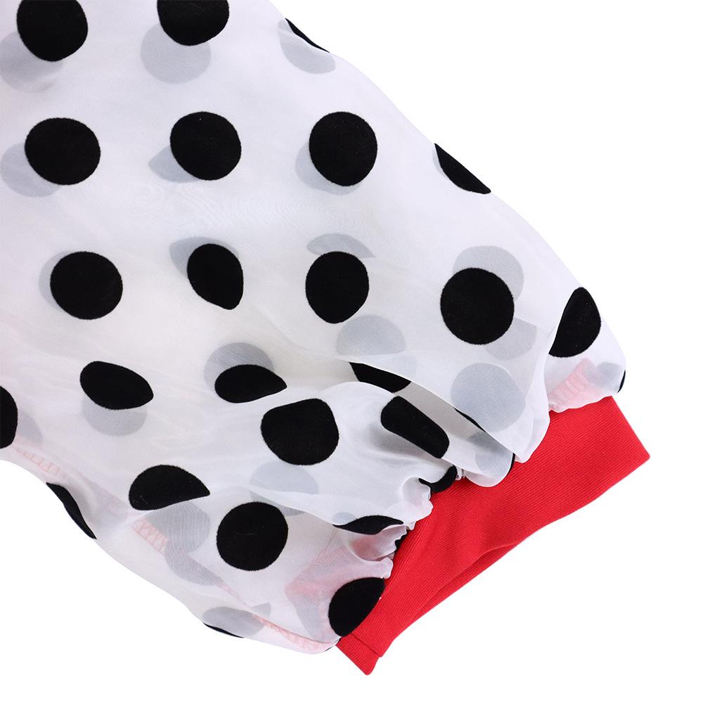 Large Size Women Fashion Mid Sleeves Patchwork Dress Ladies Elegant One Piece V Neck Sheath Dress