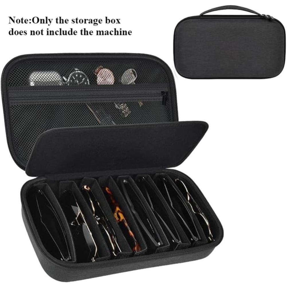 Travel Fashion Glasses Organizer Boxes Sunglasses Storage Box Glasses Fashionable Storage Holder for Men's Glasses & Cables