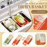 Retractable Basket Wash Basin Dish Rack Kitchen Household Fruit Plate Sink Sink Rack Water Filter Basket