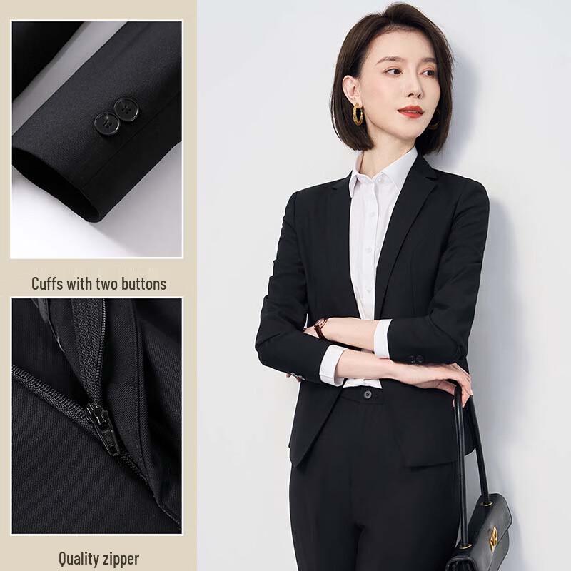ROMON Women's Versatile Commuter Blazer Suit
