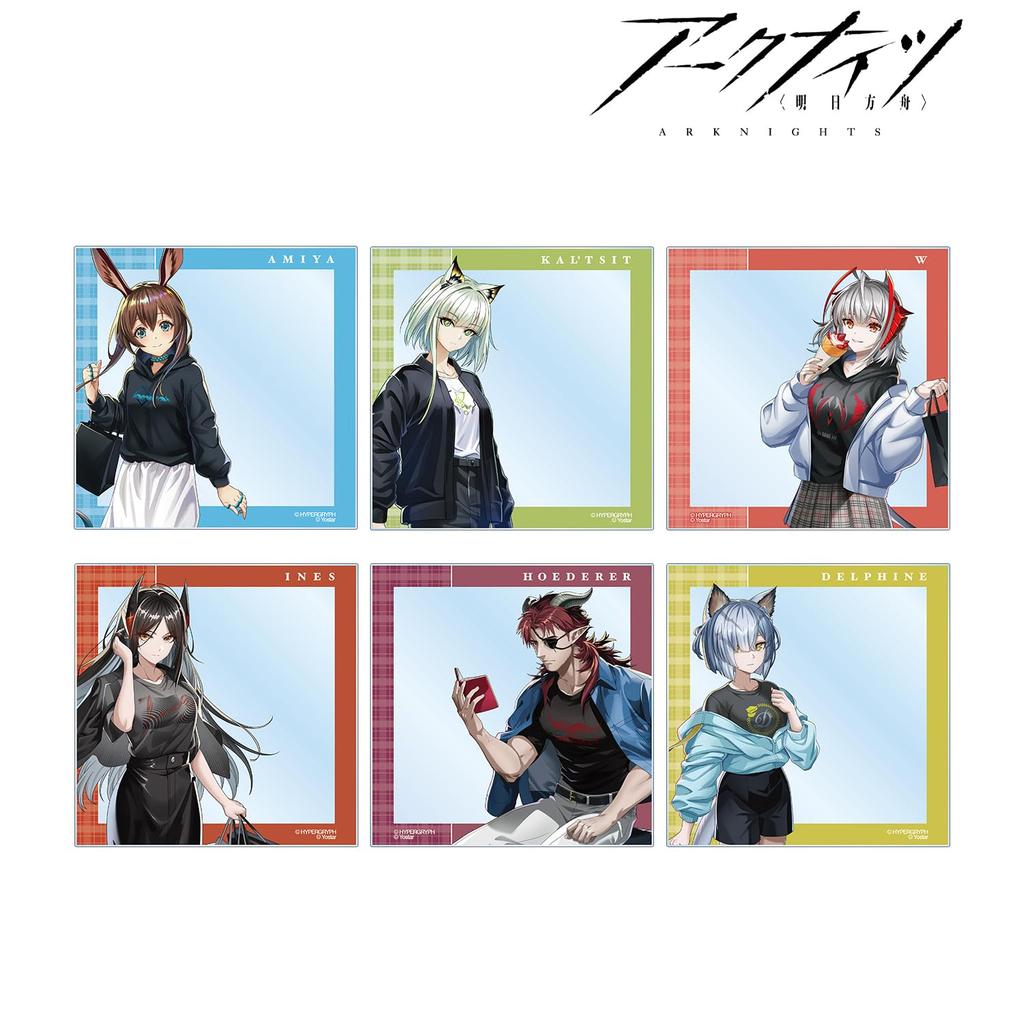 Arknights Original Illustration Shopping Ver. Trading Acrylic Card Ver.A 6-Pack Box