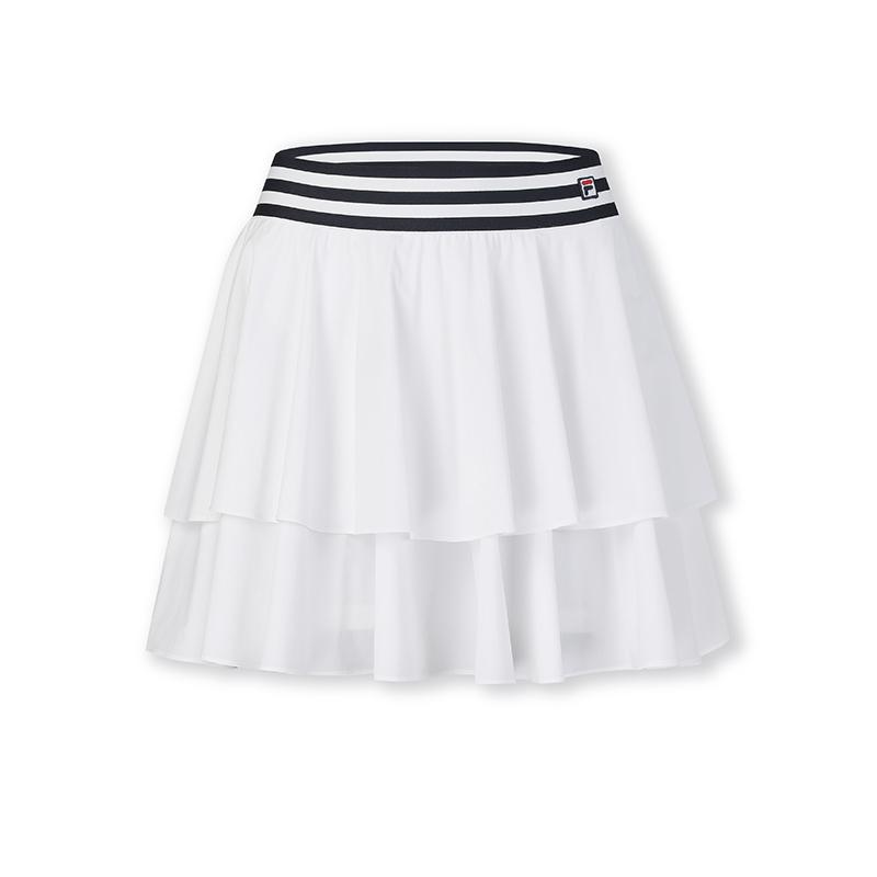 New FILA TENNIS Casual Short Skirts Women's Jade White WT A11W523302F-WT