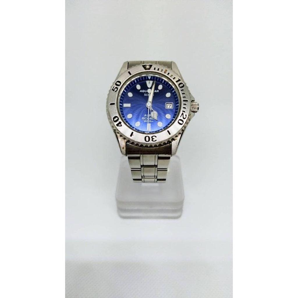Used Seiko Alba Aqua Gear Solar v145-0j90 200m Diver