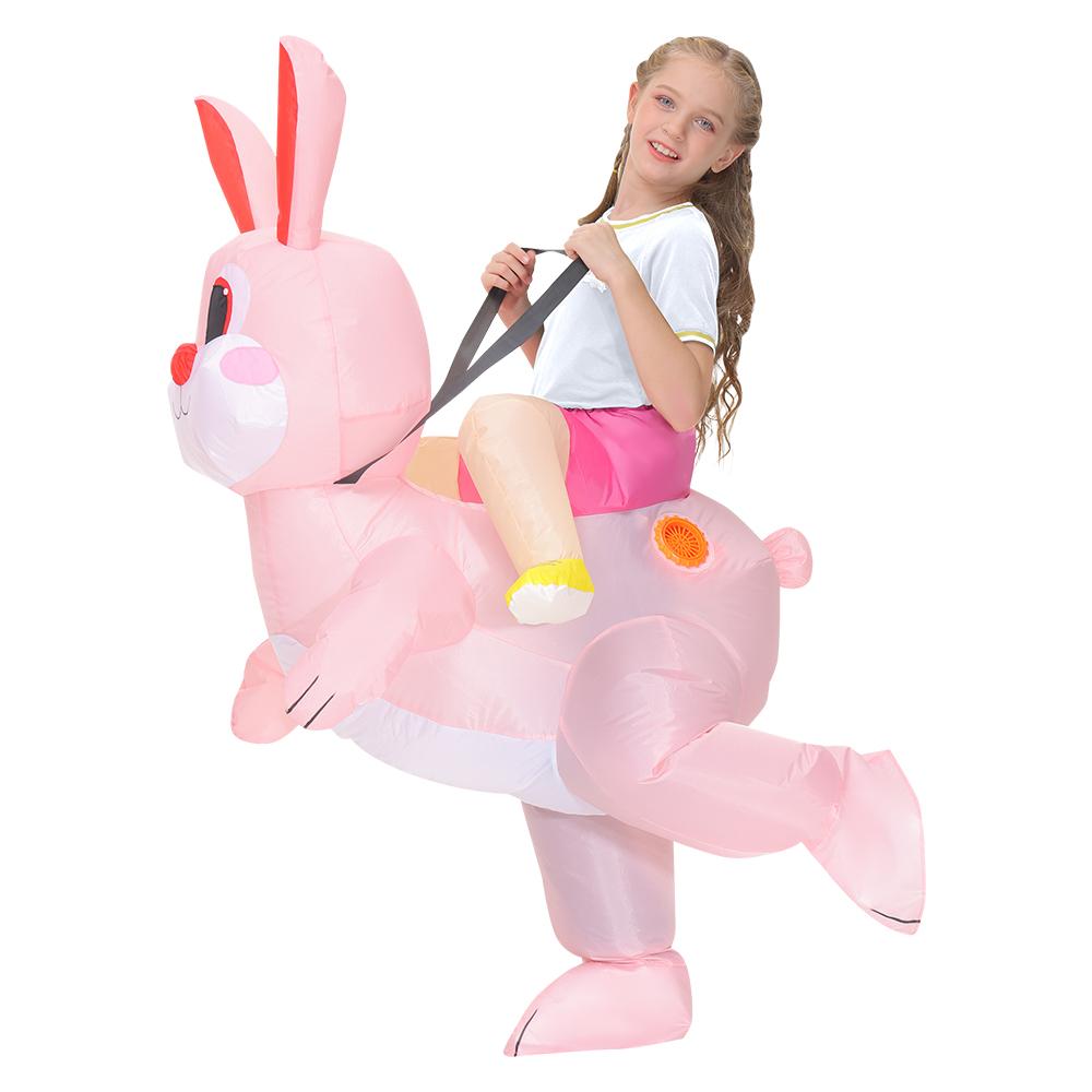 Kinder Kind Dinosaurier Einhorn Aufblasbares Kostüm Niedliche Lustige Kleidung Für Jungen Mädchen Halloween Weihnachten Aufführung Party Anzüge
