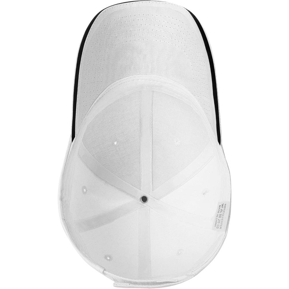 Sandwich Baseball Cap for Men & Women, 3-Layer Contrast Design Adjustable Hat, Lightweight Durable Cap