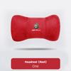 GLSRA1 Alfa Romeo Car Seat Head Support Suede Memory Cotton Neck Pillow Interior Accessories For Spider 4C 159 Giulia Giulietta Tonale