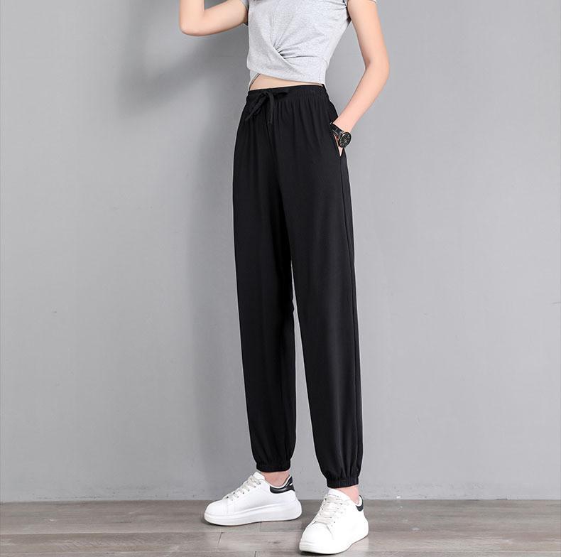 Womens Casual Pants With Pockets For Summer Comfortable Lounge Wear