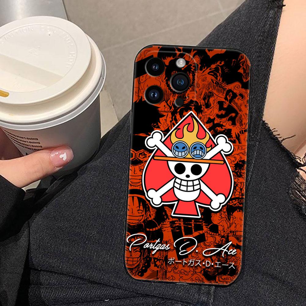 One Piece Luffy Zoro Nami Cover Phone Case For iphone Apple 17 AIR 16E 16 15 14 13 12 11 Pro XR Max 8 7 Plus TPU Case Funda Capa