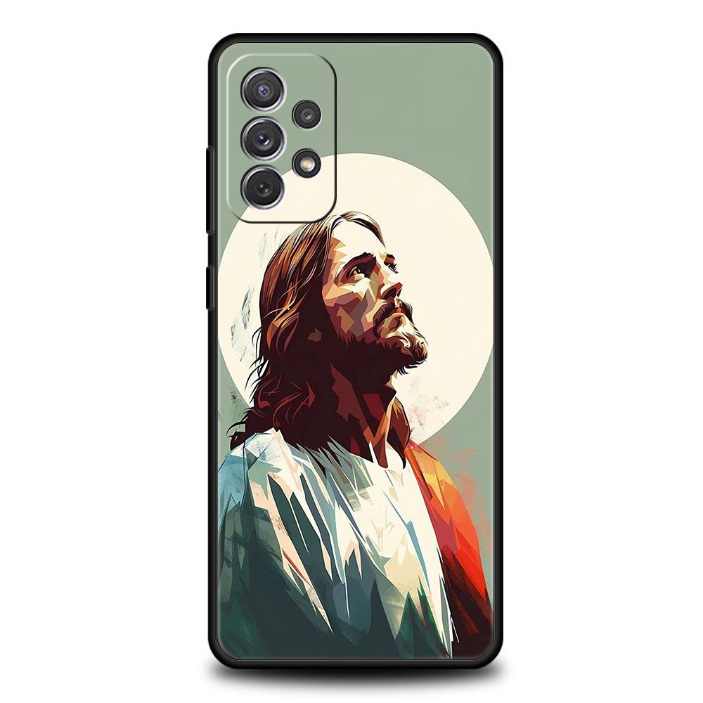 Faith Christian Religious Jesus Case for Samsung A51 A71 A21S A12 A11 A15 A25 A31 A41 A23 A33 A53 A73 A05S A13 5G A35 A55 Cover