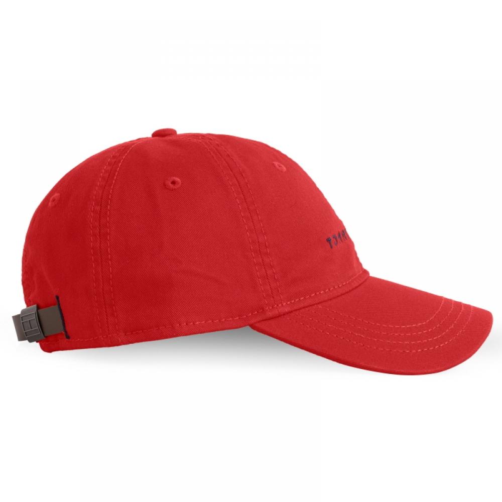 Tommy Hilfiger Logo Ballcap Apple Red 6941823 608