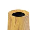 Round Trash Can Rubbish Bin Modern Decorative Paper Basket Waste for Office Indoor