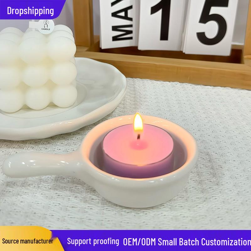 Handmade Mini Floating Candles: 4-Hour, Colored, Aromatherapy Scents