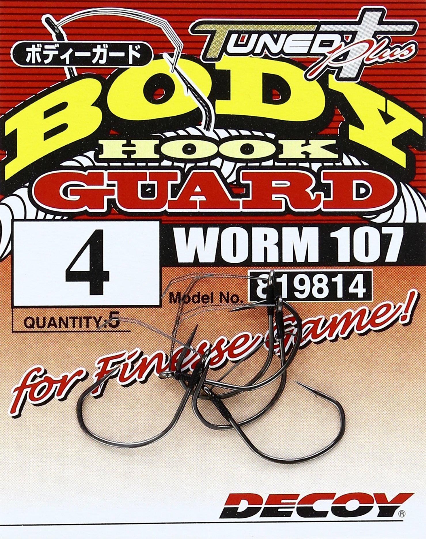 KATSUICHI Decoy Worm 107 Bodyguard 4 5 pieces